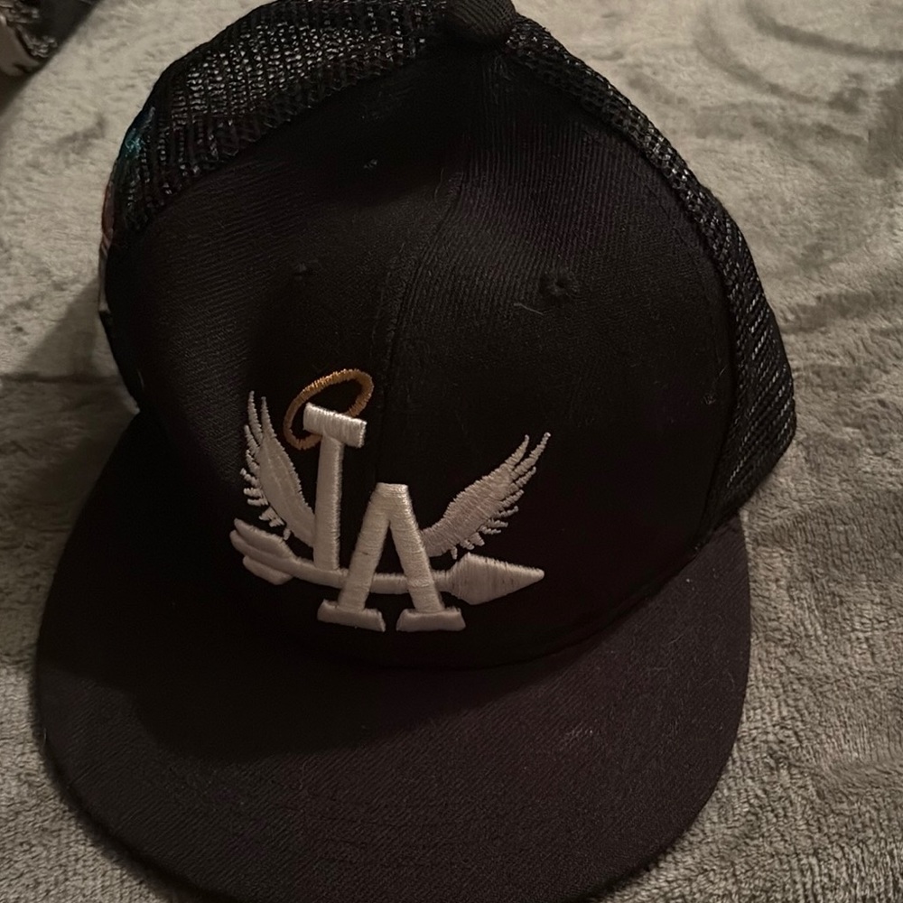 MLB Black and White Kids Hat
